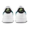 Nike Air Force 1 Low Lightning Bolt Unisex-Sneaker Weiß Aquamarin Limettengrün DJ6894-100