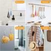 2025 Bathroom Towel Clips Braided Cotton Towel Clip with Metal Clamp 1PCS for Home Bathroom Kitchen Storage Pegs