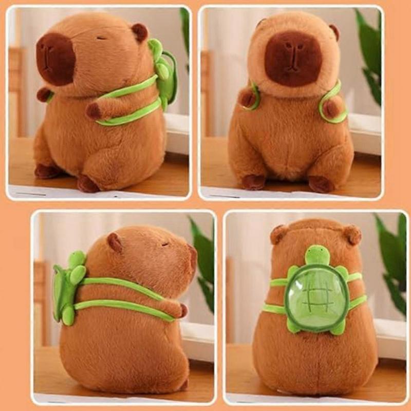 Capybara Stuffed Animal, Capybara Plush Toy Cute Capybara Plushie Pillow Doll Gift and Home Decoration 23cm