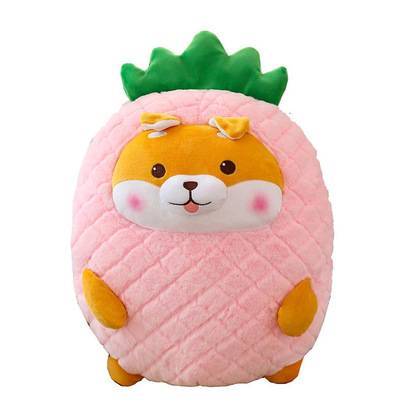Cartoon Fruit Pineapple Plush Toy Animal Sofa Throw Pillow Cushion Nap By Pillow Girl Birthday Gift Decoration