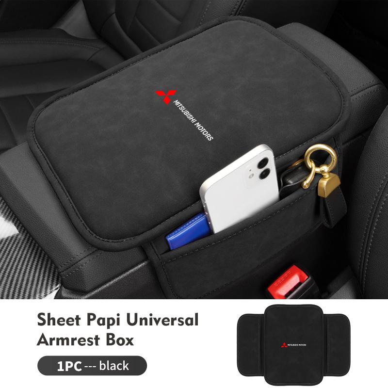 

Car Central Armrest Pad Anti Slip Auto Center Console Arm Rest Mat Seat Box Cover For Mitsubishi Outlander Lancer L200 ASX