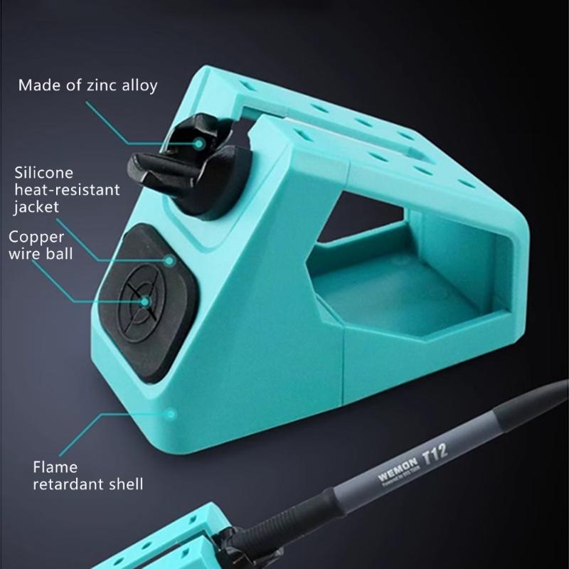 Intelligent Temperature Control T12 Soldering Iron Station with Digital Screen and Multiple Tip Compatibility