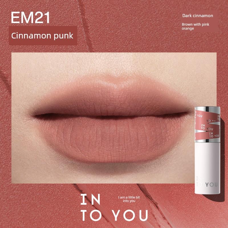 into You Em08 Yellow Skin White Matte Lip Mud