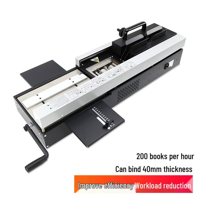 Raytheon A4 Hot Melt Document Binding Machine Kit CN Plug (adapter Included)