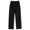 DIMANAF 2024 Plus Size Autumn Winter Women Long Pants New Loose Trousers Solid Harem Elastic Waist Basic Casual Pants
