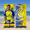 Super C-Cristiano Gwiazda R-Ronaldo-S CR7 Ręcznik Sportowy Szybkoschnący Sprzęt Turystyczny Kempingowy Odporny na Piasek Miękki Lekki Duży Ręcznik Plażowy