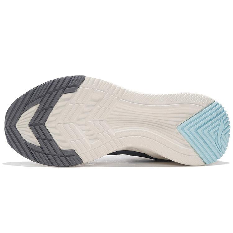 New LiNing Cushioning Anti-Slip Wear-Resistant Breathability Low-Top Casual Shoes Women's Gray Black AGLR236-2