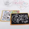 Child Painting Educational Toy Magic Scratch Drawing Board Colored Scratch Paper Magic Doodle Board