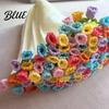 All-season Blanket Bouquet Rose Craft Set Crocheted DIY Flowers Crocheting Kit Floral Snuggle-worthy Gift