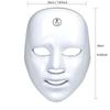 LED Light Therapy Face Mask 7 Colors Anti-Aging Acne Treatment Rechargeable