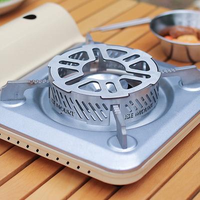 Gas Stove Wind Shield Stainless Steel Cassette Stove Windproof Ring High-temperature Resistant Camping Picnic Cooking Supplies