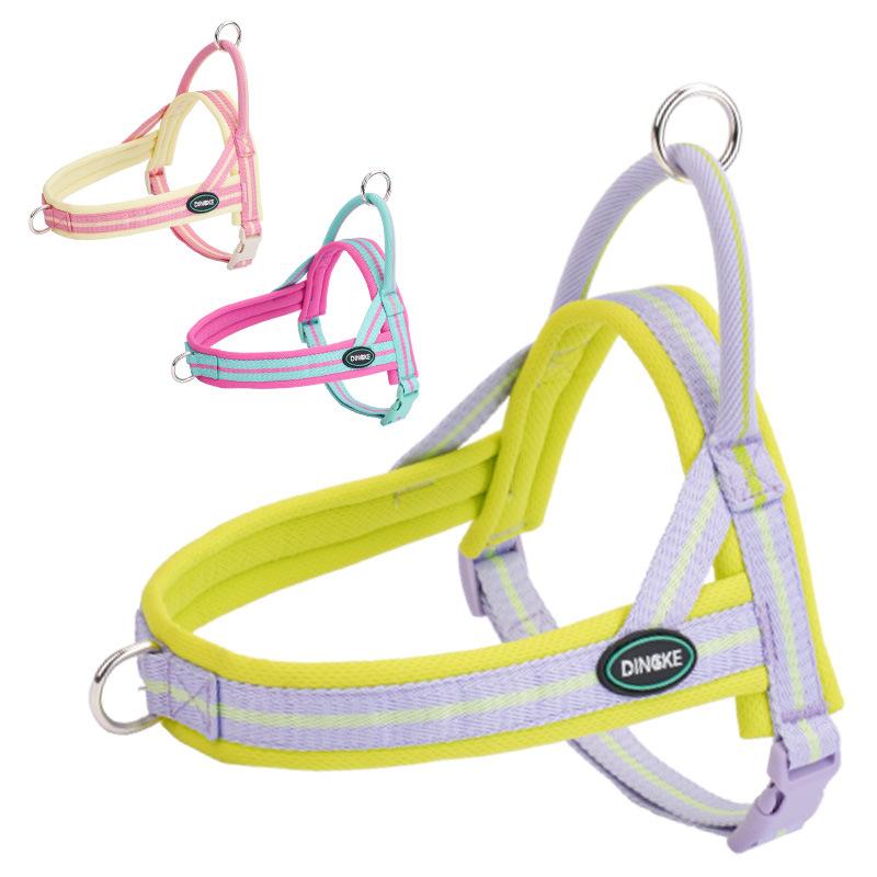 

Dog Leash Saddle Walking Dog Strap Small and Medium Sized Dog Corgi Bichin for Summer Outings XS:37-43