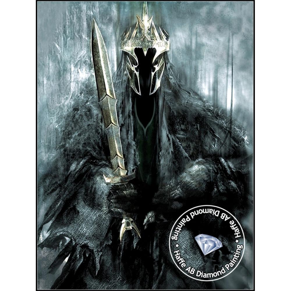 2026 New Fantasy Lord Elf Prince Diamond Art Painting Ring Power Forest Landscape Tree Flower Mosaic Home Decor