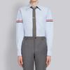 THOM BROWNE Long Sleeved Grosgrain Armband Shirt MWL150E-00139-480