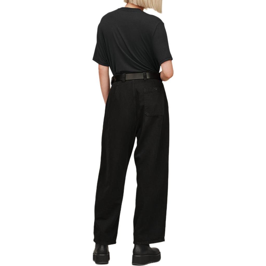 UGG Amari Casual Short Sleeve Pullover Drop Shoulder T-Shirt Women Tops 1171591-BLK