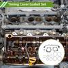No.11361440134/11361433817 Timing Cover Gasket Set for BMW 325i Base 2.5L 2001-2005 Long-lasting Sealing O-Ring Seal Repair Kit 1 Set