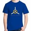 Sayings Vintage Aviation Airplane Propeller With Radial Engine Fashion Summer Short Sleeve Tshirt High Quality Cotton Tshirt
