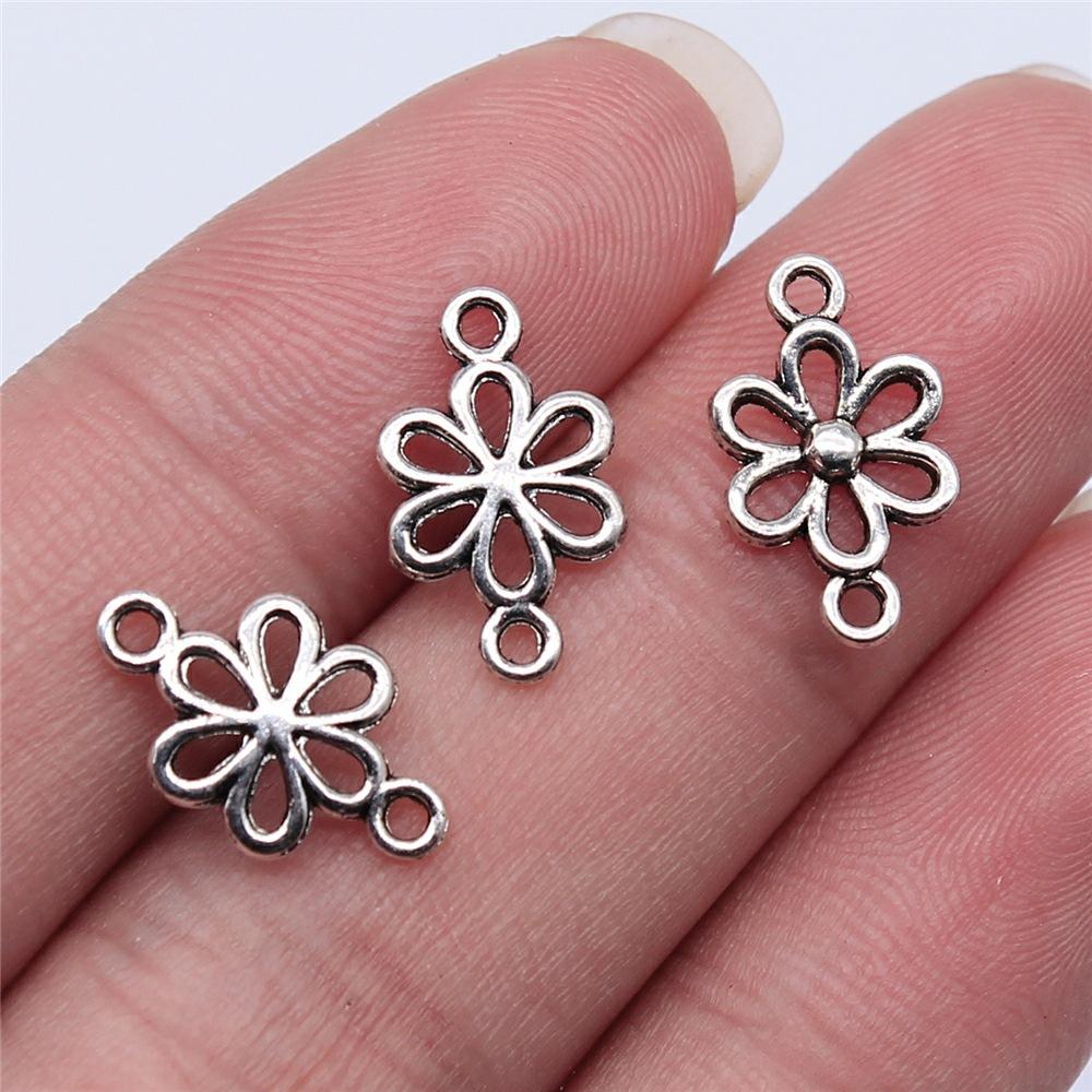 40pcs Charms Connector DIY Handmade Craft For Necklace Earring Making DIY Jewelry Making
