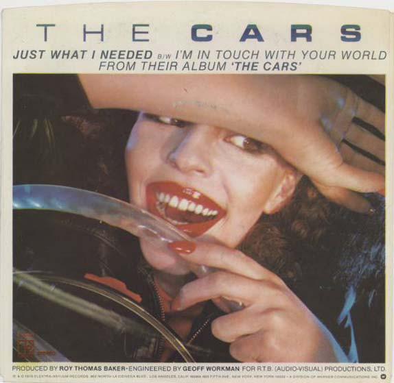 

7inch Record CARS Just What I Needed BW Im In Touch E45491 Elektra 1978 US Rock Used