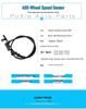 Mercedes-Benz W204 C200 ABS Sensor Wire for Front and Rear Wheels - Part 2049052905