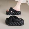 With Skirts, Slippers, Women's Summer Wear, Thick-soled Heightening Muffin Sandals 2025 New High-end Women's Sandals