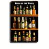 Vintage Beer  BBQ Metal Iron Sign  Retro Wall Decor for Home Kitchen Bar Club and Man Cave
