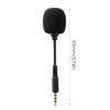 Kosesater Mini Condenser Microphone, Mini Microphone, Lapel Microphone, Condenser Microphone, Smartphone Microphone, PC/Smartphone Compatible, Lapel M