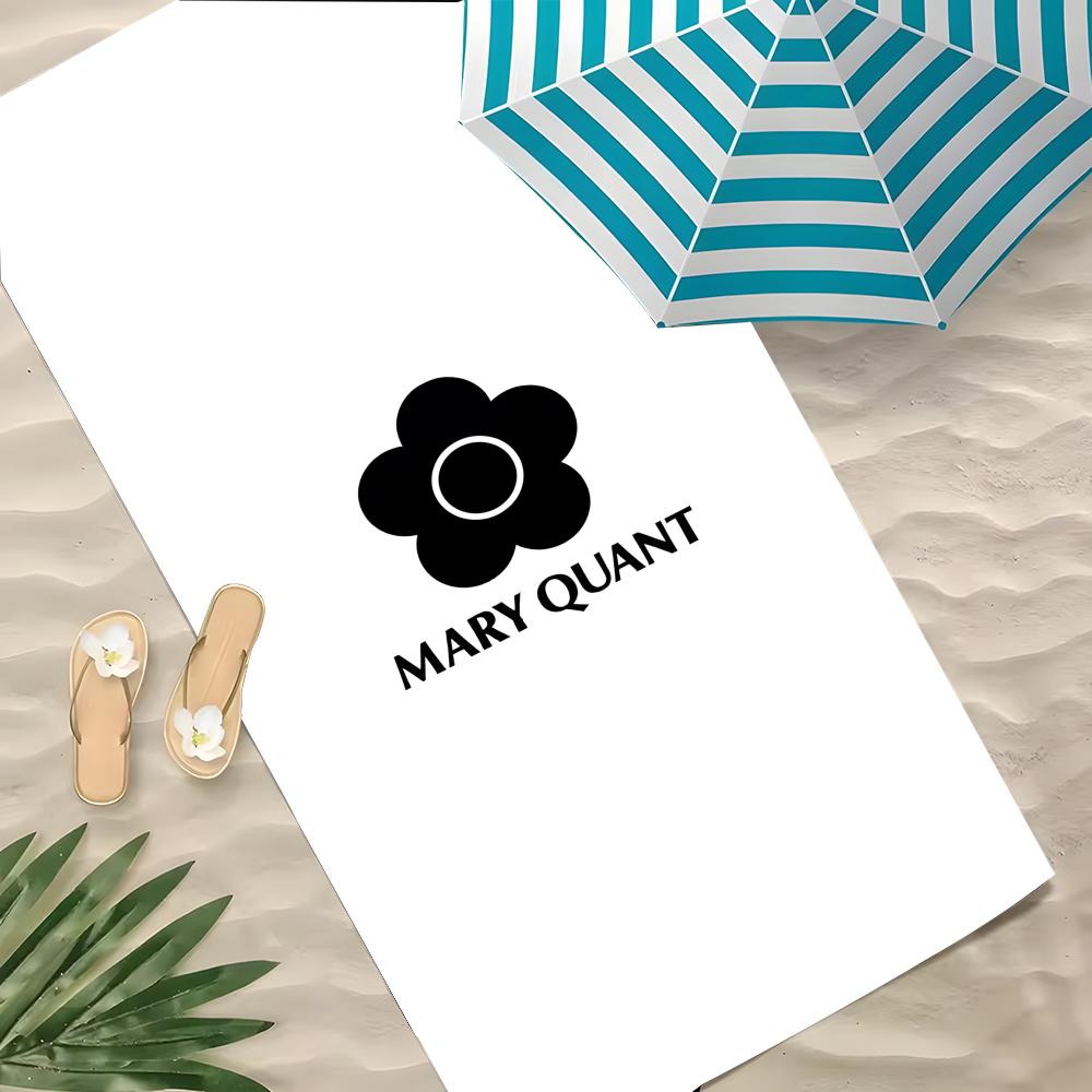 Brand Mary Quant Towel Polyester Beach Towel Quick Dry Sand Free Bath Towel For Summer Pool Travel Vacation