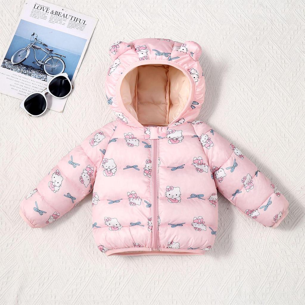 2025 Lightweight Cotton-Padded Jacket for Infants and Kids