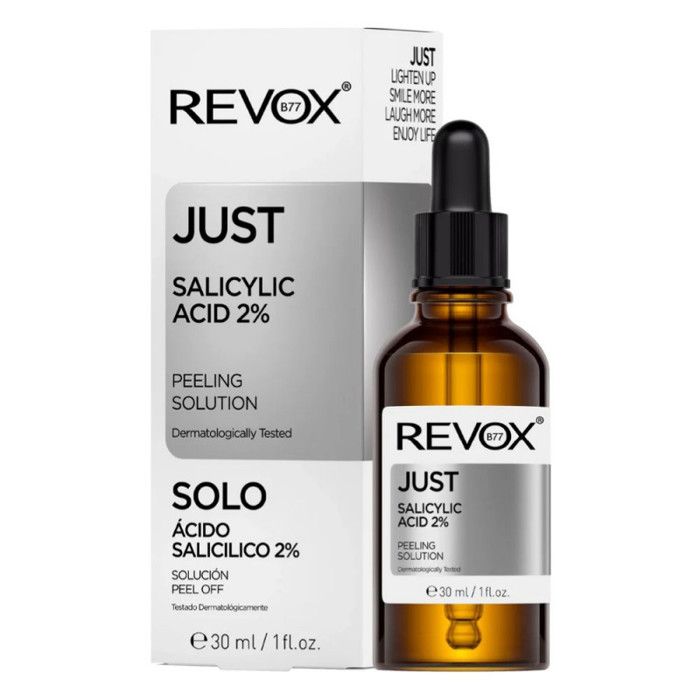 Sérum pour le visage - Revox - Just Salicylic Acid 2% - Anti-acné - Peaux grasses - 30 ml