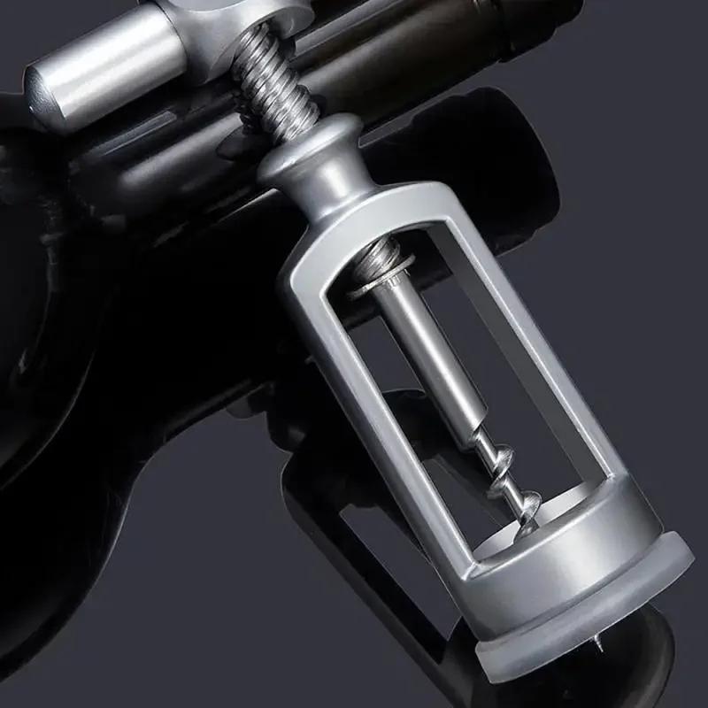 Tragbarer Rotweinöffner aus Metall, Zinklegierung, Korkenzieher, Korkenzieher, Entferner, Champagneröffner, Weinöffner, Küchenwerkzeuge