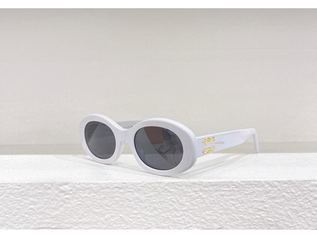 Arc de Triomphe CL40194U Retro Cat-Eye Oval Sunglasses