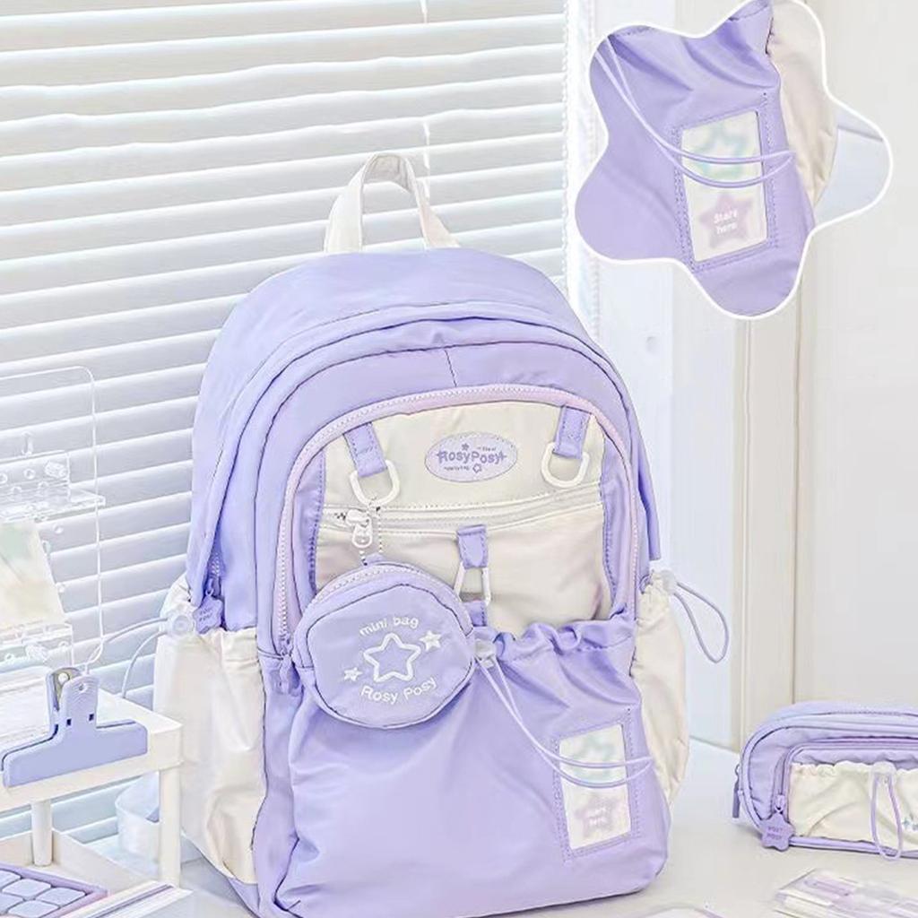 Fashion Preppy Bag Simple Backpack School Backpack Laptop Bag Casual Daypack Work Commuter Bag Travel Bag Gifts