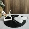 Easter Cute Rabbit Silicone Moulds Gypsum Car Mounted Incense Expanding Gypsum Decoration Mold Aromatherapy Candle Resin Molds
