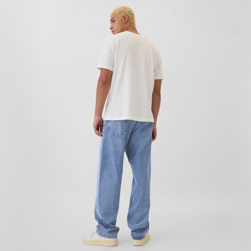 Gap Men's 703792 Loose Fit Washed Denim Jeans