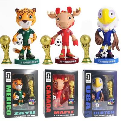 2026 CONCACAF World Cup Mascot Souvenir Figures - Sports Figures