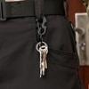 Outdoor Keychain Tool Multi Tool Spring Hook Buckle Bottle Opener Carabiner