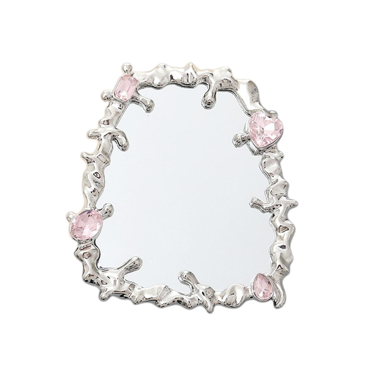 

Дизайн Квадратного Дзеркала DIY Шарми для Чохла Телефону Срібне Покриття Декор Стразами Аксесуари для Чохла Телефону