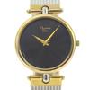 Watches 3026 blackDial Stainless Steel/Plated Gold Quartz Analog Display Women Used
