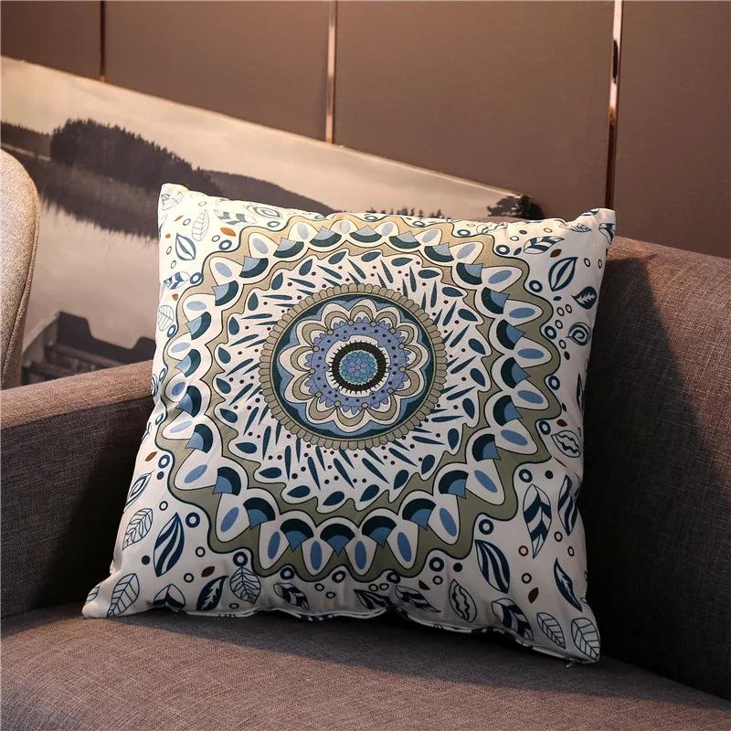 Vintage Turkey Style Painting Ethnic Bohemia Persian Pattern Pillowcase Cover Cushion Cover For Sofa Bedroom Pillow Cases Decor