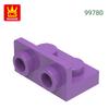 186 Stück/Los 99780 Winkelstein 1 x 2 - 1 x 2 Umgekehrter Stein Moc Farbige Zubehörteile Kompatibel mit Stein Kinder Spielzeug Bausteine