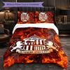 Set Biancheria da Letto a 3 Pezzi Sunderland Football Morbido Set Copripiumino con Federe Set Decorazione Camera da Letto per la Casa