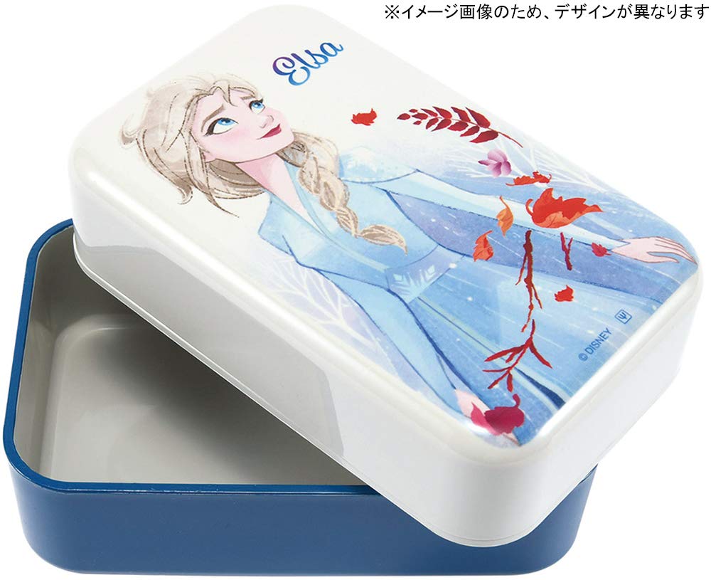 YAXEL Bento Made In Frozen Anna Box, Rectangular, Two-Tier, Disney, Japan, 2,
