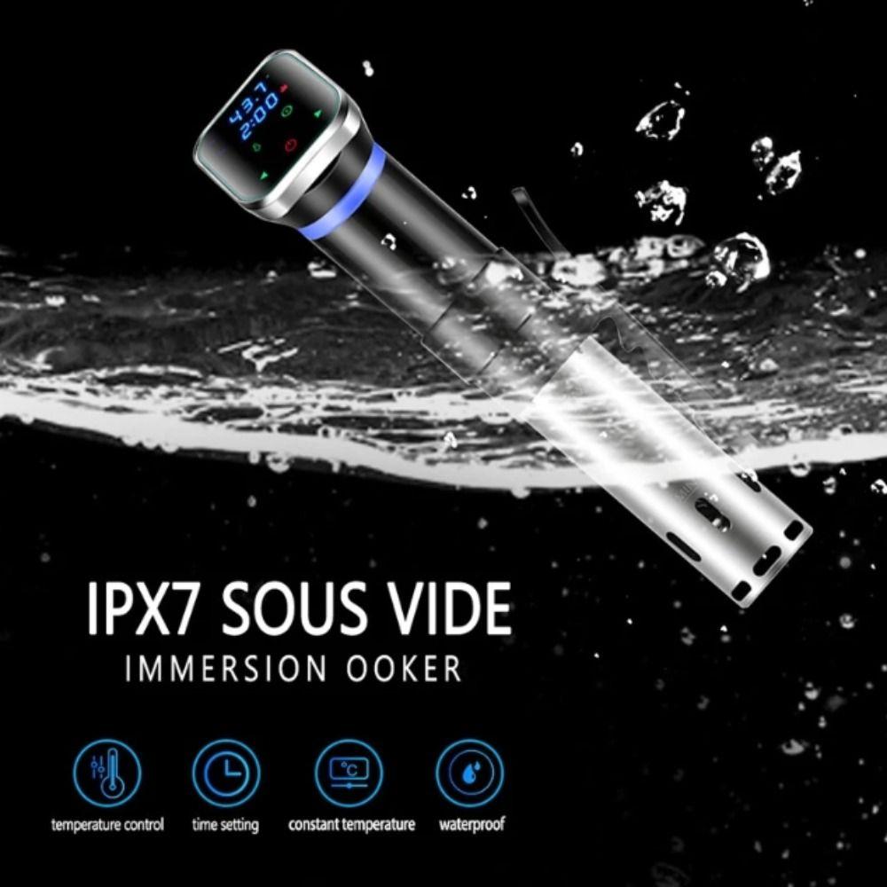 Waterproof Slow Cooking Machine LCD Digital Display Precision Cooker Slow Cooker  Household Use