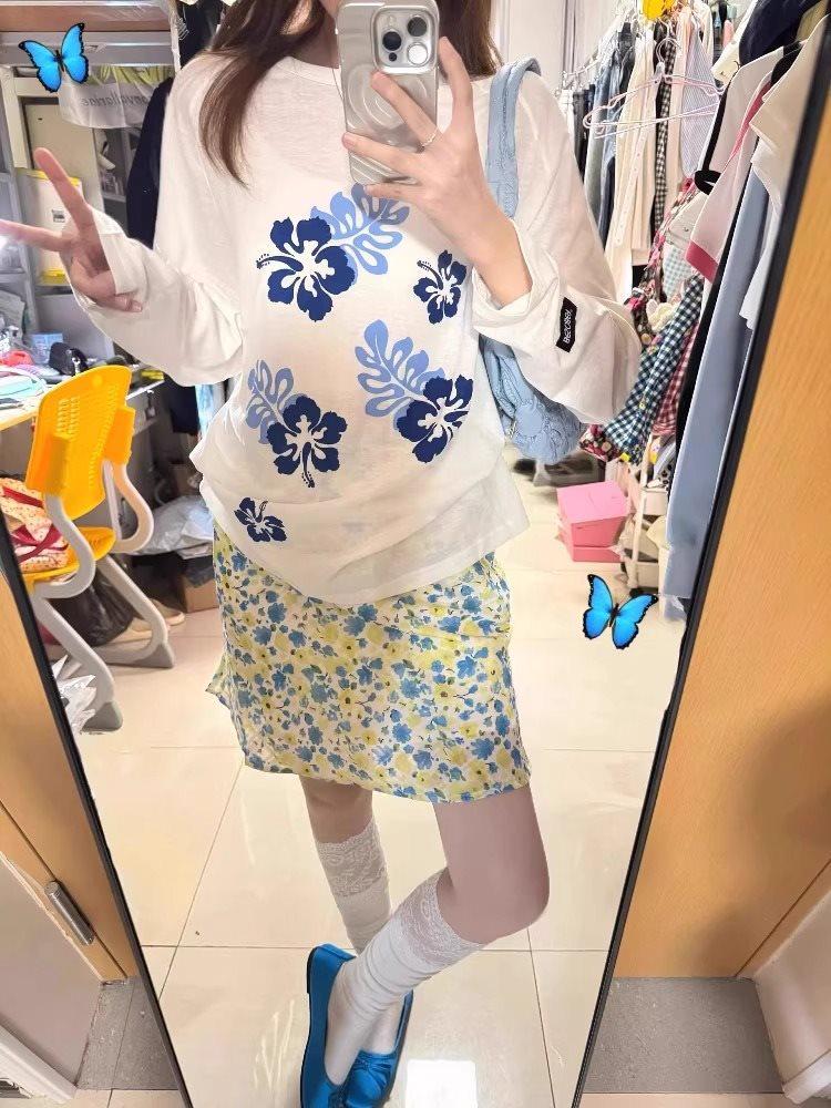 

Женский летний белый кардиган из сетки 2025 - Легкий, с длинным рукавом, топ для защиты от солнца L (105-115 jin) белый