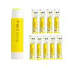 Tombow Pencil Glue Stick Disappearing Color Pit S Neon Yellow Shaft Color Yellow Set of 10 HCB-011ATU