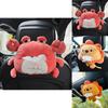 Cute Plush Car Tissue Box Holder Lion Design Hanging Car Paper Towel Box
