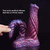 Female Double-headed Dildo Vagina and Anus Stuffed with Special-shaped Horns Masturbation Device Adult Sex Toys At the Same Time