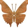 15Pcs Metal Butterfly Wall Decor, 3D Rustic Iron Garden Art for Outdoor Fence Patio, Weatherproof Rustproof Ornament Set