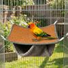 Thickened Double Layered Bird Hammock Warm Plush/Cooling Soft Cozy Double-sided Hamster Hammock Fluffy Pet Sleeping Bag Winter